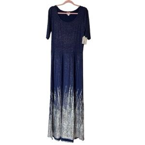 LuLaRoe Ana Dress. THE ‘Frozen’ Ana. NWT. Size XL